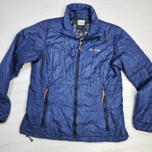 Columbia | Unisex Blue Full Zip Quilted Omni-Heat Jacket Large‎